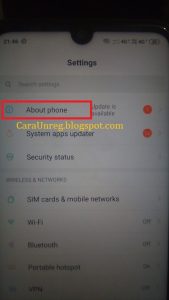 Cara Mengetahui Versi Android Xiaomi