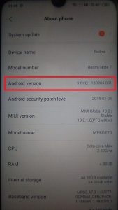 Cara Cek Versi Android Xiaomi