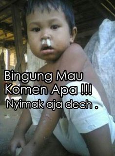 Gambar lucu si bocah