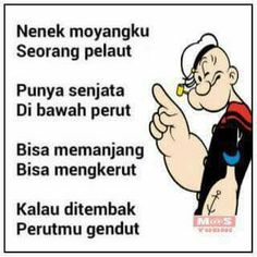 Gambar lucu kartun popeye