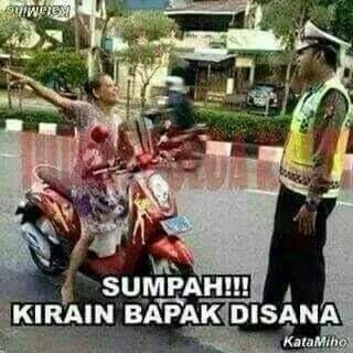 Meme lucu polisi