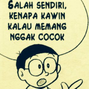 Meme lucu kartun kata kata