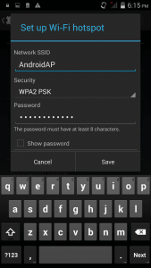 Cara Mengaktifkan Hotspot di Android 4