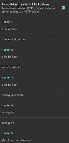 cara setting psiphon pro kartu indosat