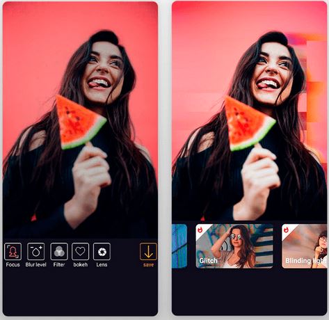 Bokeh App Auto Focus