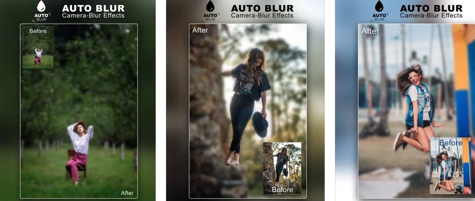 Auto Blur Background iPhone