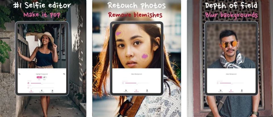 Dept Mode Photo iPhone