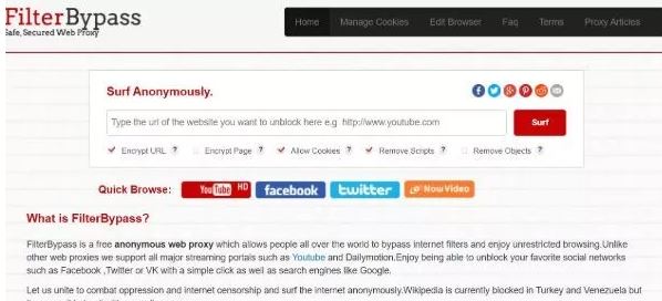 Proxy Gratis - FilterByPass