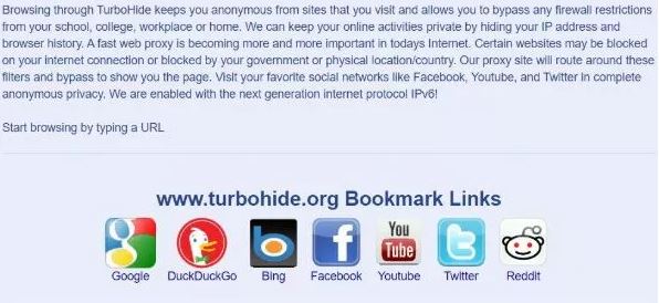 Proxy Gratis - TurboHide