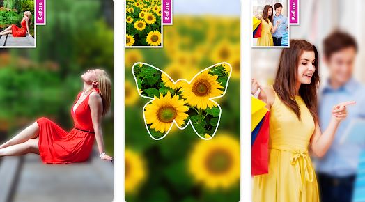 DSLR Blur Background