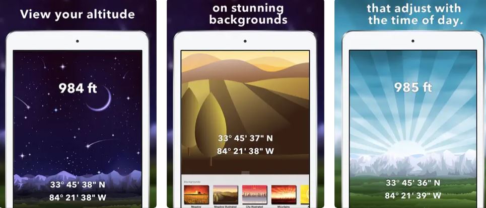 Aplikasi Altimeter - Travel Altimeter & Elevation