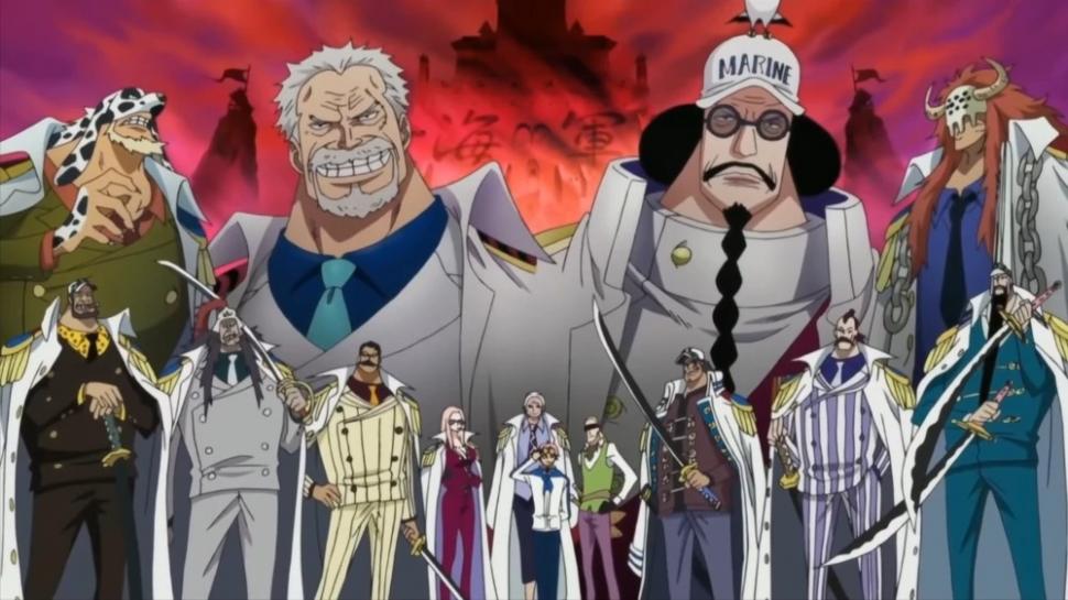 One Piece - Angkatan Laut. (HiTekno.com)