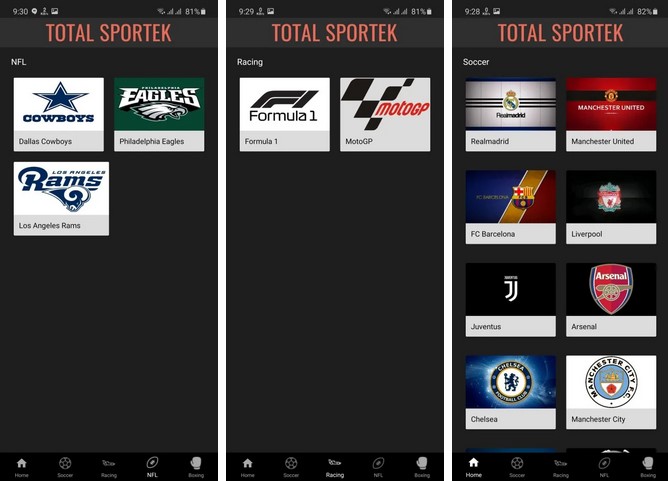 TotalSportek Apk For Android
