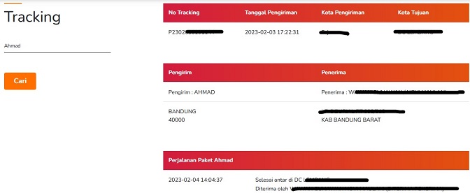 cara lacak pengiriman lewat pos indonesia