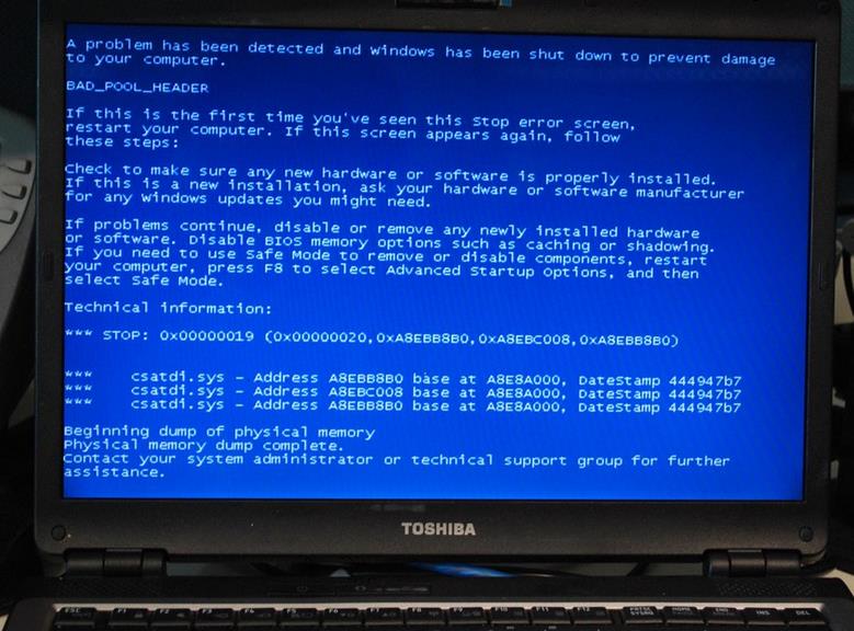 Cara Mengatasi Blue Screen di Laptop Windows