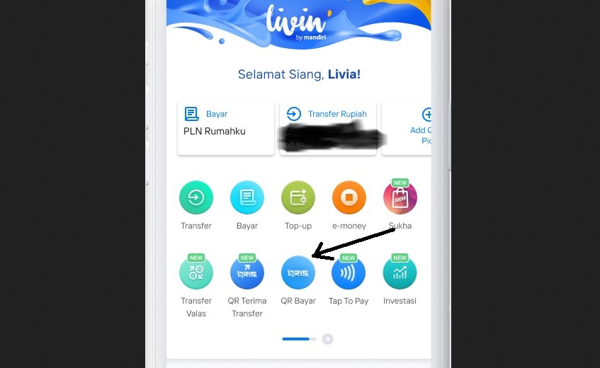 Cara Bayar dengan Qris Mandiri