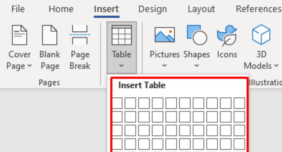 Cara Membuat tabel di Microsoft Word Paling Mudah
