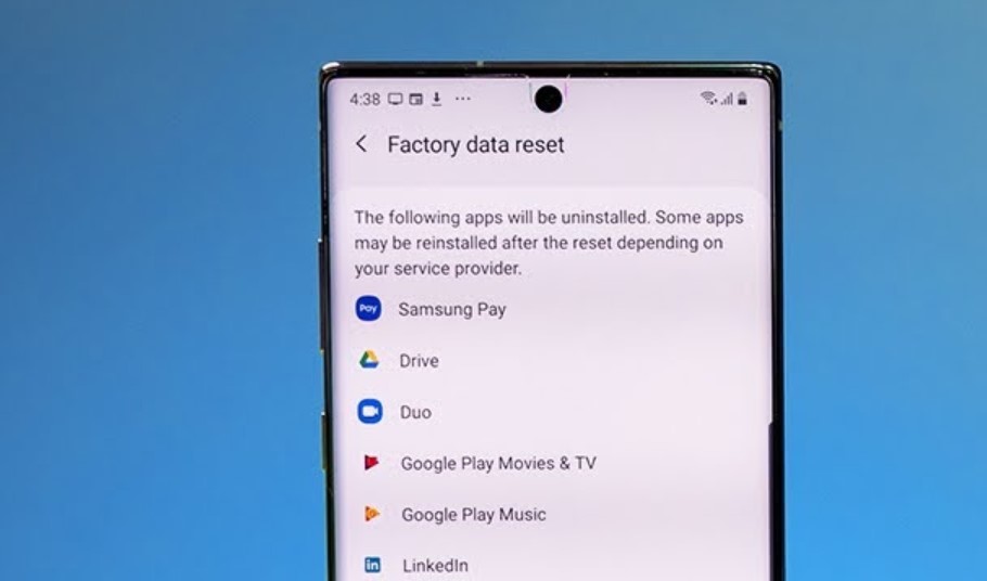 Cara Restart HP Samsung