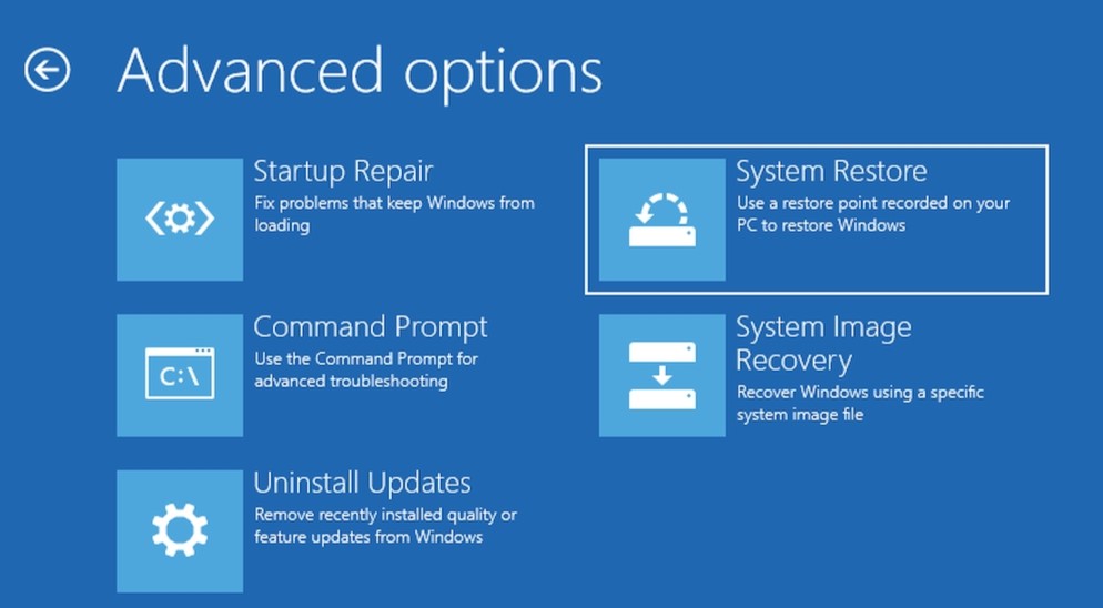 cara repair windows 10
