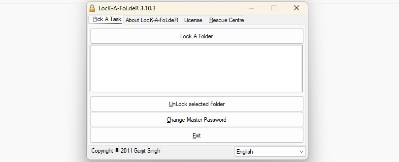 cara membuka folder terkunci