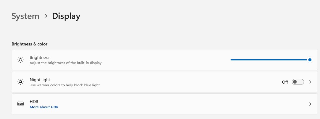 cara setting kecerahan layar laptop